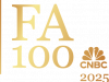 FA100_lockup_2025_square_gold